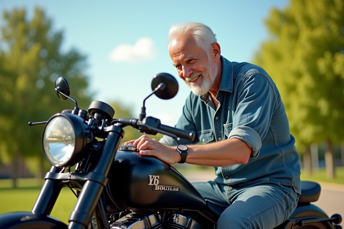 moto début