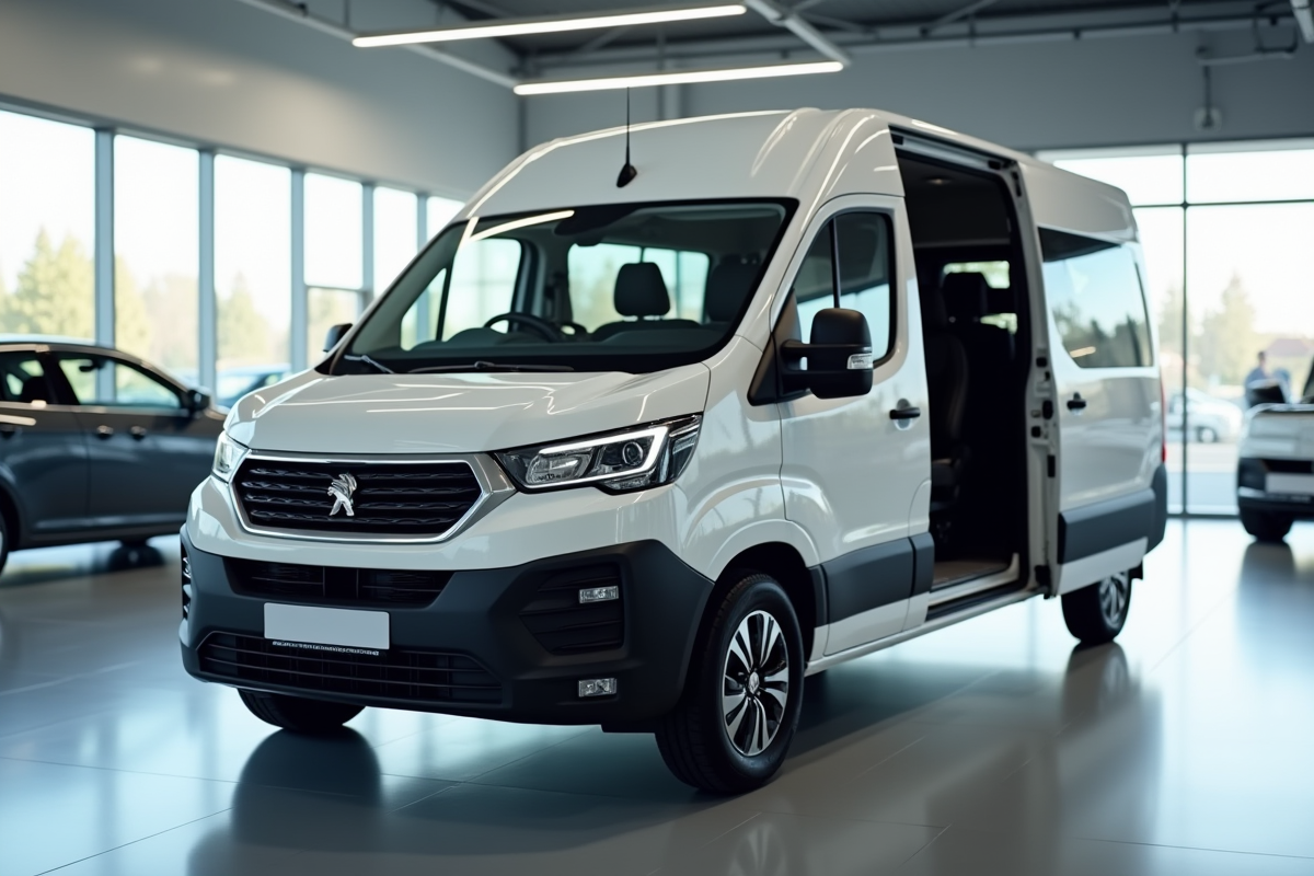 Voiture Peugeot Rifter neuve en concession moderne